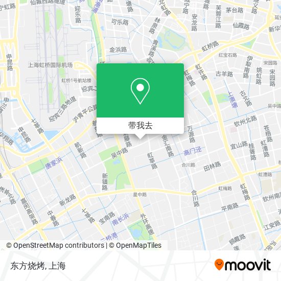 东方烧烤地图