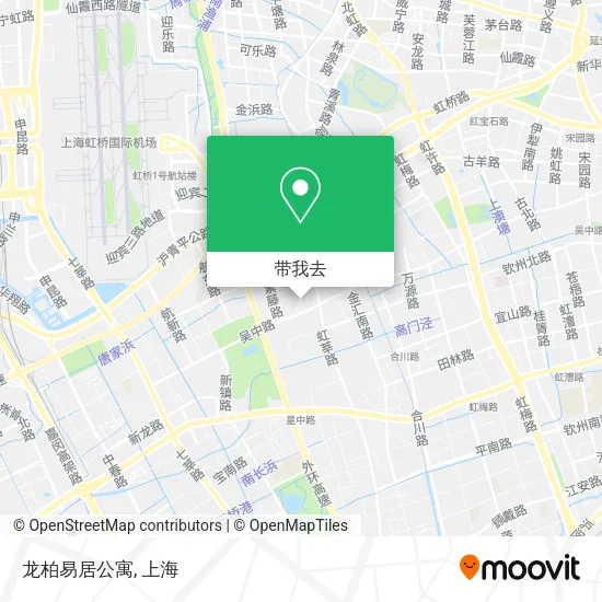 龙柏易居公寓地图