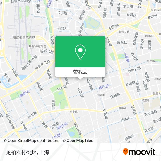 龙柏六村-北区地图