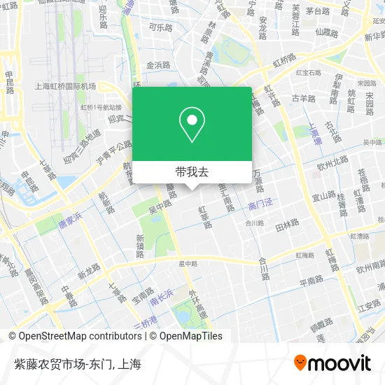 紫藤农贸市场-东门地图