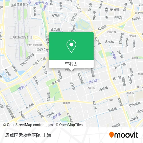 思威国际动物医院地图
