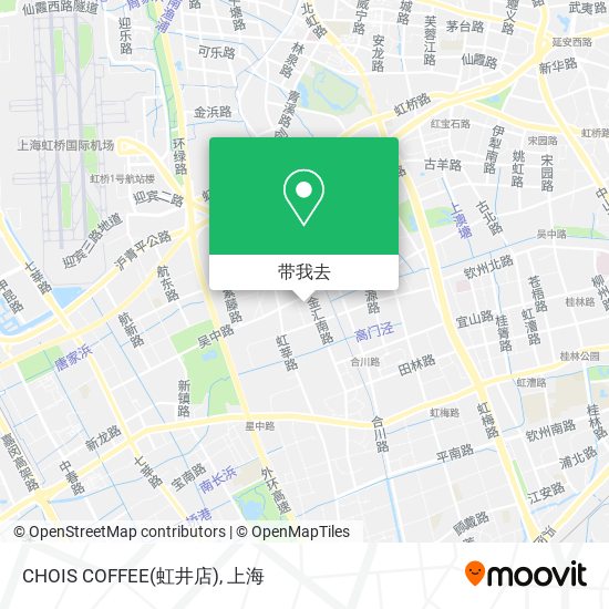 CHOIS COFFEE(虹井店)地图