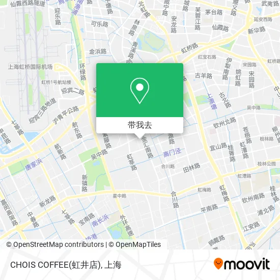 CHOIS COFFEE(虹井店)地图