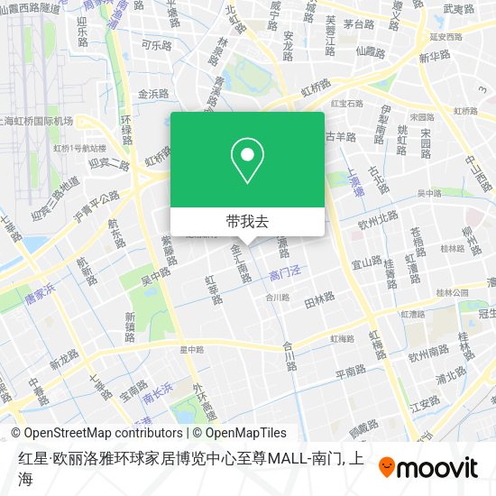 红星·欧丽洛雅环球家居博览中心至尊MALL-南门地图
