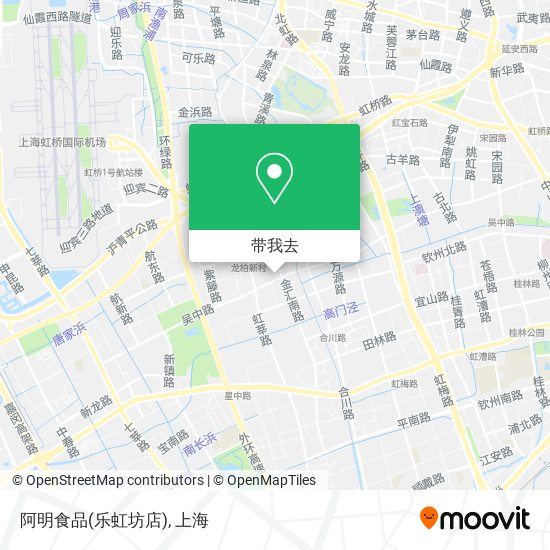 阿明食品(乐虹坊店)地图