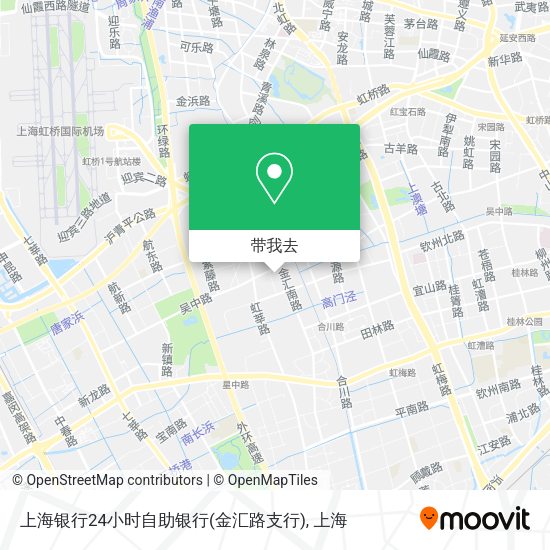 上海银行24小时自助银行(金汇路支行)地图