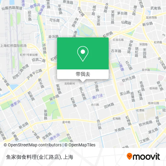 鱼家御食料理(金汇路店)地图
