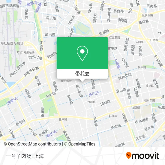 一号羊肉汤地图