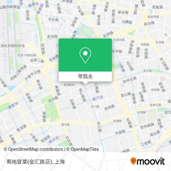 蜀地冒菜(金汇路店)地图