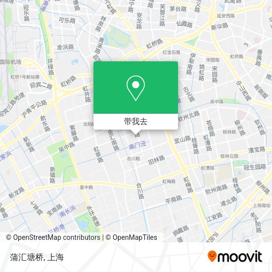 蒲汇塘桥地图
