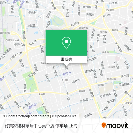 好美家建材家居中心吴中店-停车场地图