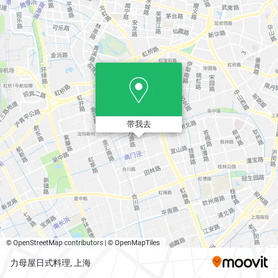 力母屋日式料理地图