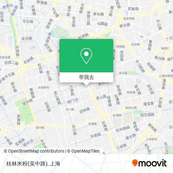 桂林米粉(吴中路)地图