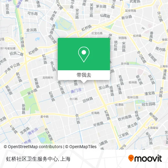 虹桥社区卫生服务中心地图
