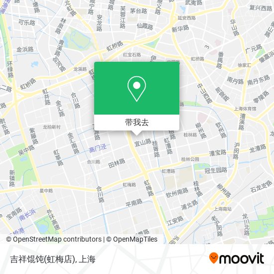 吉祥馄饨(虹梅店)地图