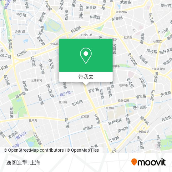 逸阁造型地图