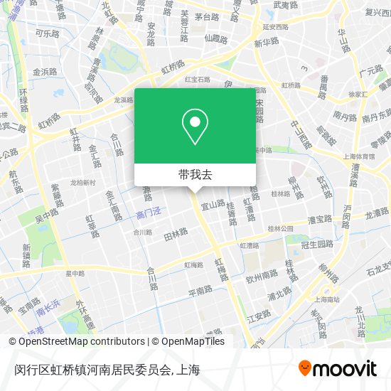 闵行区虹桥镇河南居民委员会地图