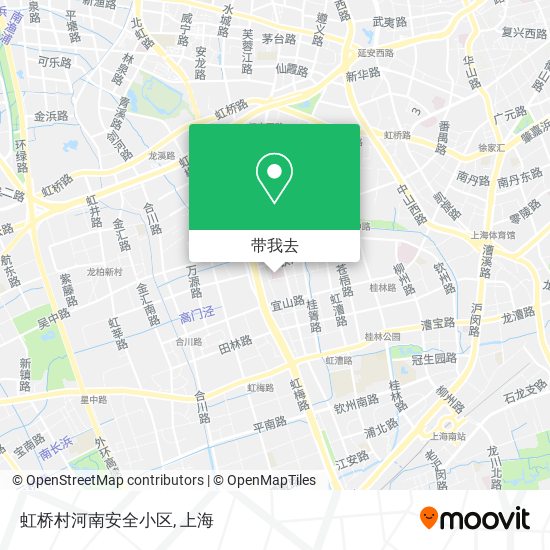 虹桥村河南安全小区地图