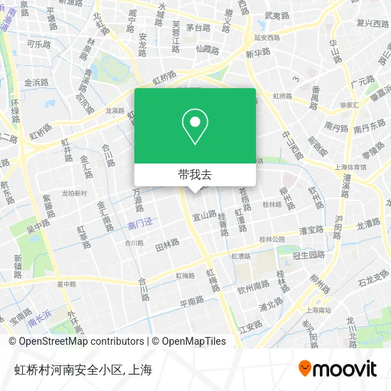 虹桥村河南安全小区地图
