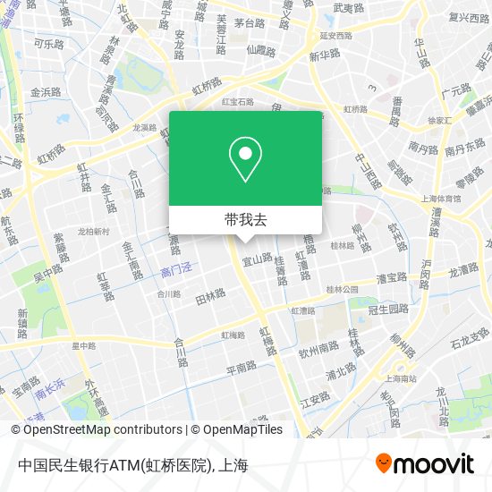 中国民生银行ATM(虹桥医院)地图