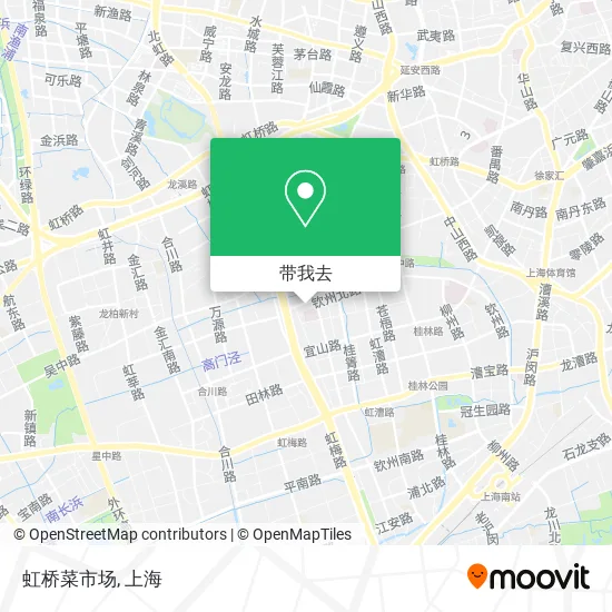虹桥菜市场地图