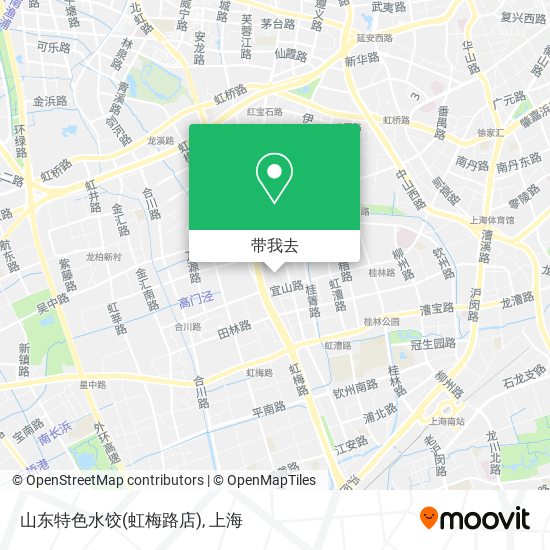 山东特色水饺(虹梅路店)地图