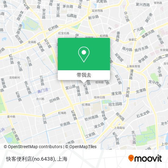 快客便利店(no.6438)地图