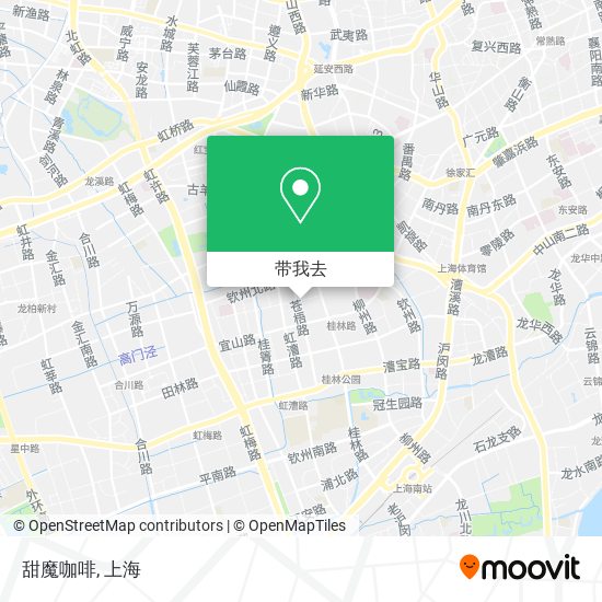甜魔咖啡地图