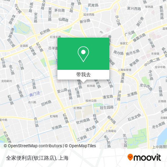 全家便利店(钦江路店)地图