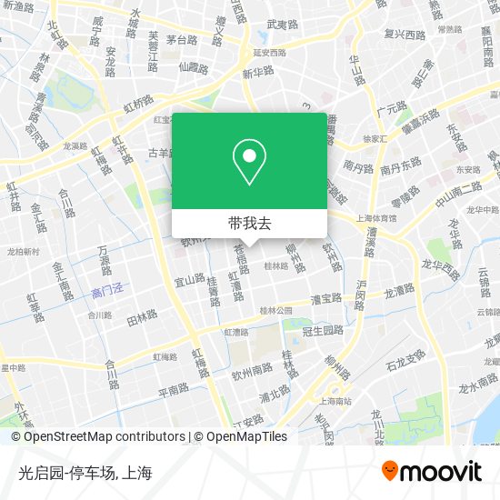 光启园-停车场地图
