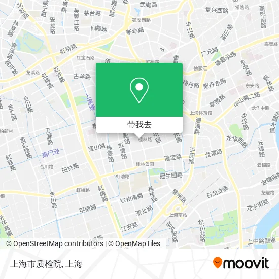 上海市质检院地图