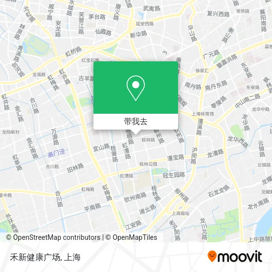 禾新健康广场地图