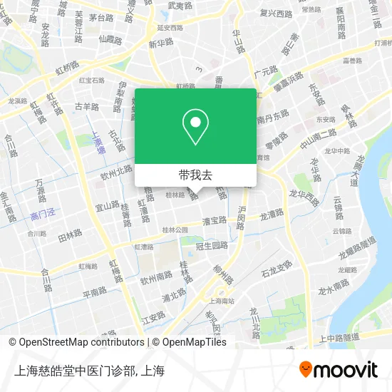 上海慈皓堂中医门诊部地图