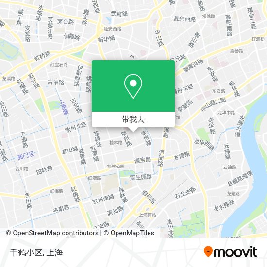 千鹤小区地图