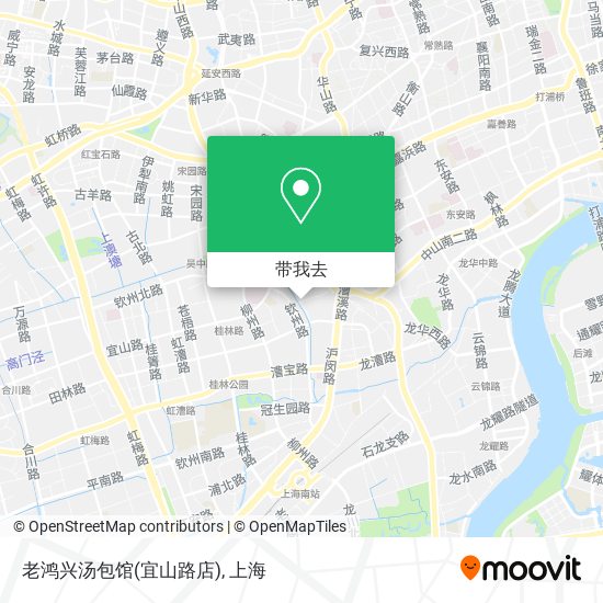 老鸿兴汤包馆(宜山路店)地图