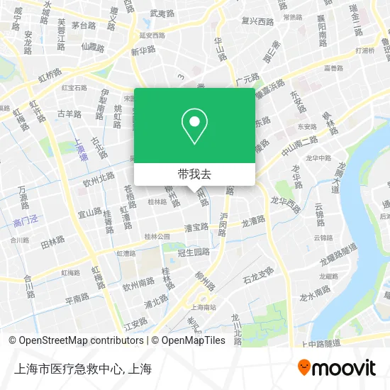 上海市医疗急救中心地图