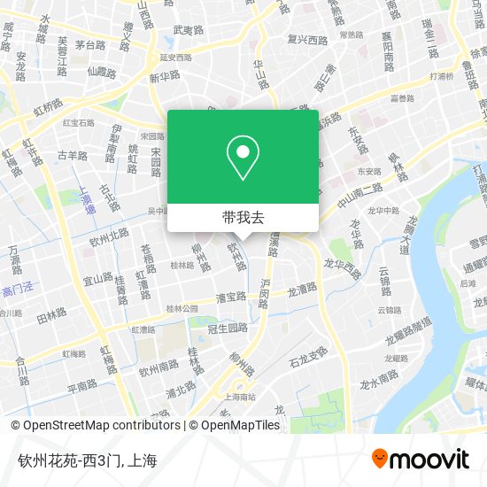 钦州花苑-西3门地图