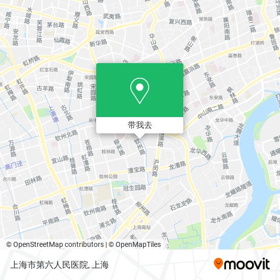上海市第六人民医院地图