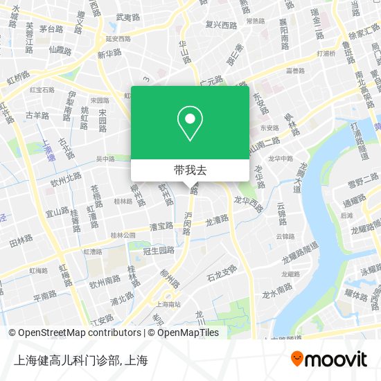 上海健高儿科门诊部地图