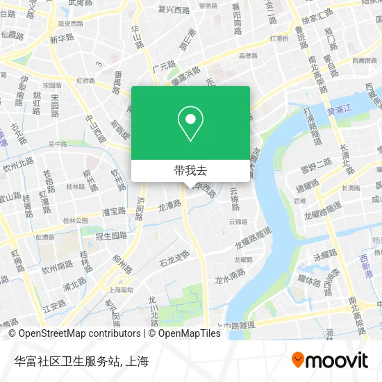 华富社区卫生服务站地图