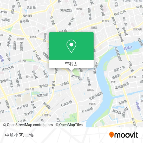 申航小区地图