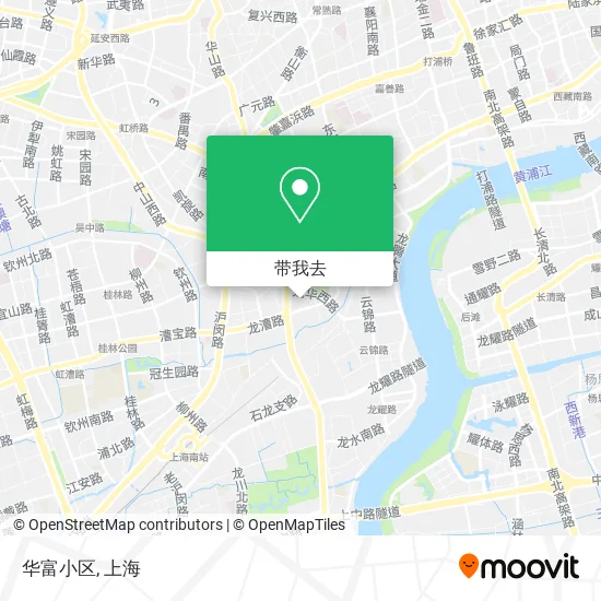 华富小区地图