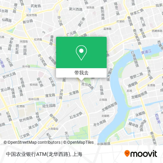 中国农业银行ATM(龙华西路)地图