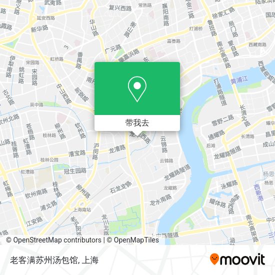 老客满苏州汤包馆地图