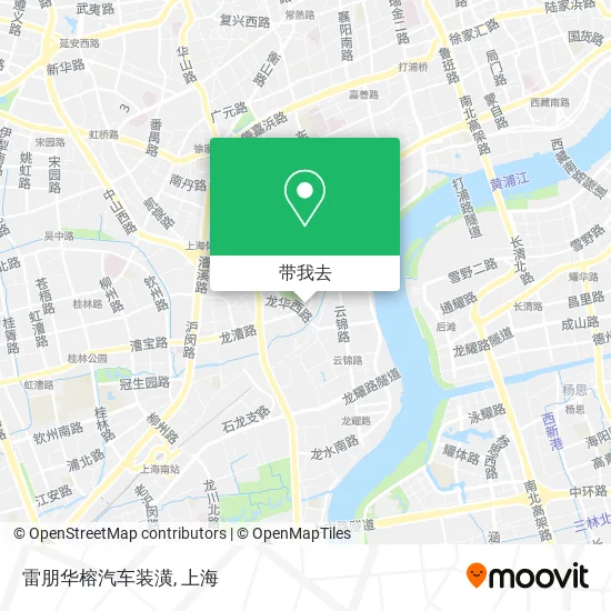 雷朋华榕汽车装潢地图