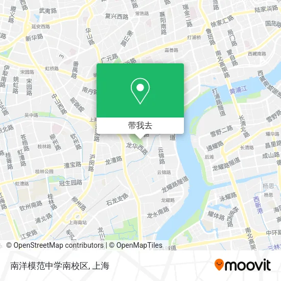 南洋模范中学南校区地图