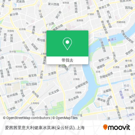 爱茜茜里意大利健康冰淇淋(朵云轩店)地图
