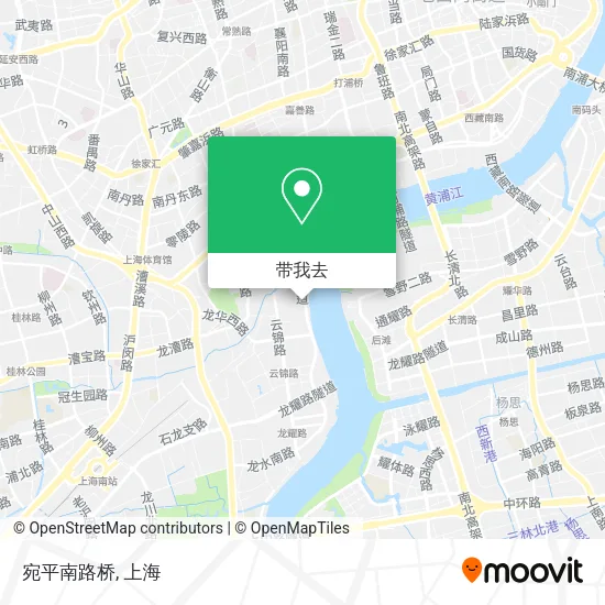 宛平南路桥地图