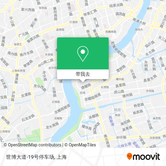 世博大道-19号停车场地图