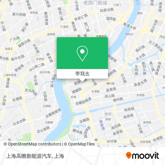 上海高瞻新能源汽车地图